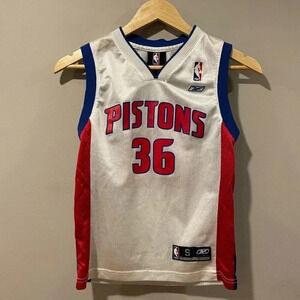 Rasheed Wallace Detroit Pistons NBA  Basketball Jersey
